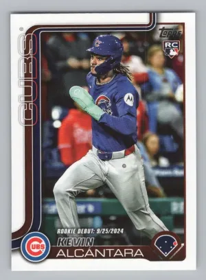 Kevin Alcántara 2025 Topps Update Cubs