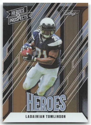LaDainian Tomlinson 2024 Leaf Heroes & Prospects San Diego Chargers