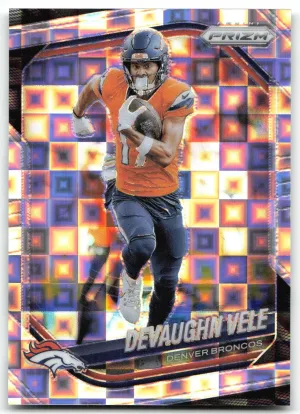 Devaughn Vele 2025 Panini Prizm Pandora #/400 Denver Broncos
