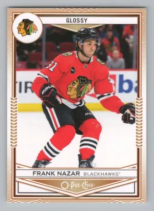 Frank Nazar 2024-25 Upper Deck O-Pee-Chee Glossy Chicago Blackhawks