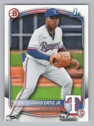 David Ortiz Jr. 2025 Bowman Prospects Texas Rangers