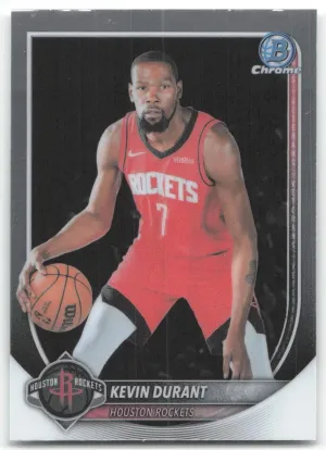 Kevin Durant 2025-26 Bowman Chrome Houston Rockets