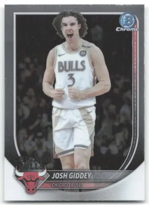 Josh Giddey 2025-26 Bowman Chrome Chicago Bulls