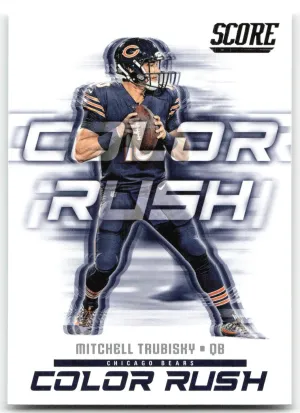Mitchell Trubisky 2018 Score Color Rush Bears