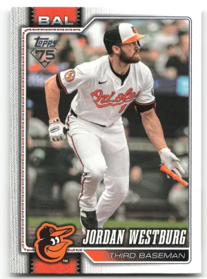 Jordan Westburg 2026 Topps Baltimore Orioles