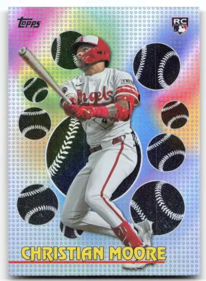 Christian Moore 2026 Topps Titans of the Game Los Angeles Angels