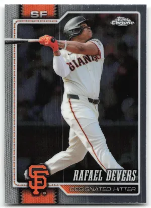 Rafael Devers 2026 Topps Chrome San Francisco Giants