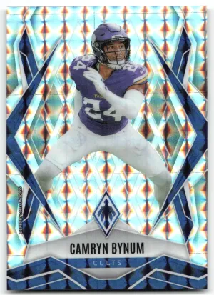 Camryn Bynum 2025 Panini Phoenix Silver Pyramids Prizm Indianapolis Colts