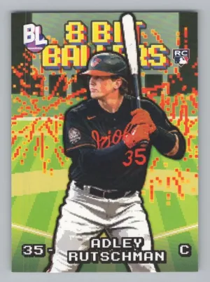 Adley Rutschman 2023 Topps Big League 8 Bit Ballers Baltimore Orioles