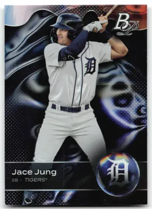 Jace Jung 2023 Bowman Platinum Top Prospects Detroit Tigers