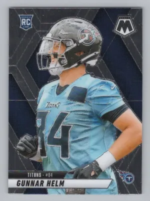 Gunnar Helm Rookie 2025 Panini Mosaic Tennessee Titans