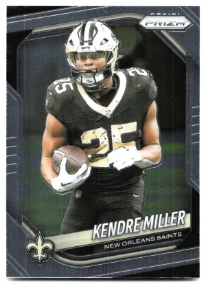 Kendre Miller 2025 Panini Prizm New Orleans Saints