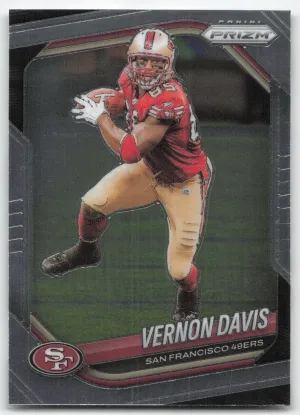 Vernon Davis 2025 Panini Prizm 49ers