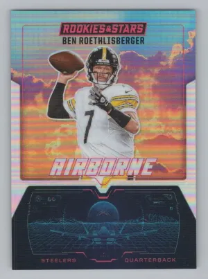 Ben Roethlisberger 2025 Panini Rookies & Stars Airborne Silver Steelers