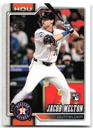 Jacob Melton Rookie 2026 Topps Houston Astros
