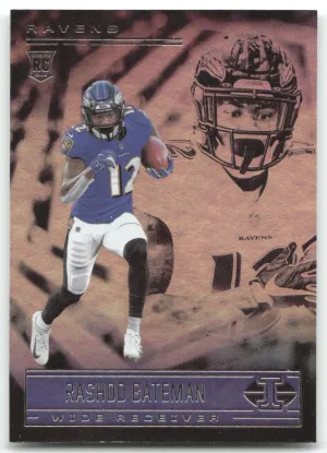 Rashod Bateman RC 2021 Panini Illusions Retail Baltimore Ravens
