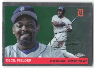 Cecil Fielder 2025 Topps Chrome Platinum Detroit Tigers