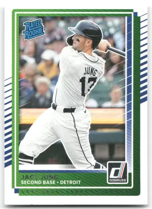 Jace Jung Rookie 2025 Donruss Detroit Tigers