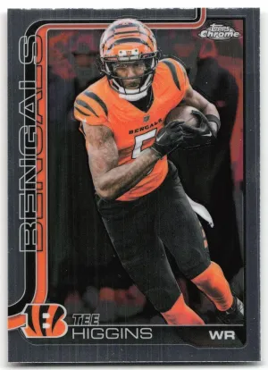 Tee Higgins 2025 Topps Chrome Cincinnati Bengals
