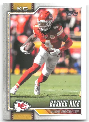 Rashee Rice 2026 Topps Flagship Kansas City Chiefs