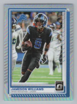 Jameson Williams 2025 Donruss Optic Holo Lions