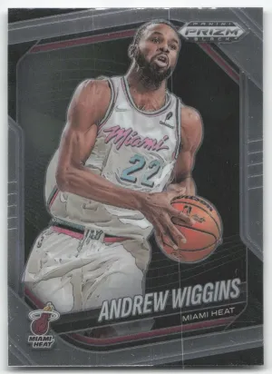 Andrew Wiggins 2024-25 Panini Prizm Black Miami Heat