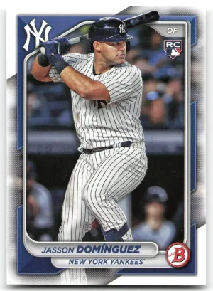 Jasson Domínguez Rookie 2024 Bowman New York Yankees