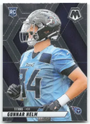 Gunnar Helm RC 2025 Panini Mosaic Tennessee Titans