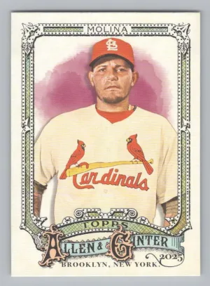 Yadier Molina 2025 Topps Allen & Ginter St. Louis Cardinals