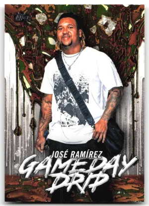 Jose Ramirez 2026 Topps Gameday Drip Cleveland Guardians
