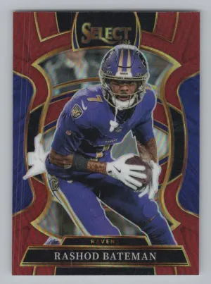 Rashod Bateman 2025 Panini Select Maroon Prizm #/149 Ravens