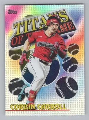 Corbin Carroll 2026 Topps Titans of the Game Arizona Diamondbacks