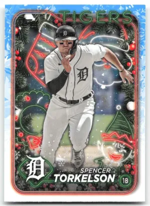 Spencer Torkelson 2024 Topps Holiday Detroit Tigers