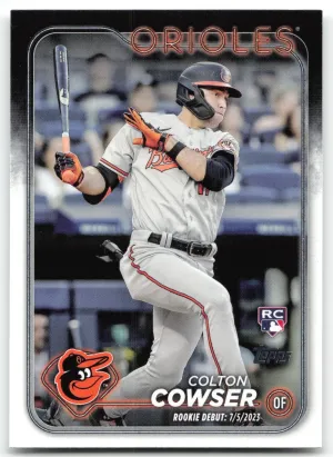 Colton Cowser 2024 Topps Update Baltimore Orioles