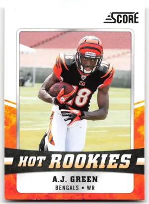 A.J. Green 2011 Score Hot Rookies Bengals