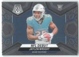 Jaylen Wright Rookie 2024 Panini Mosaic Miami Dolphins