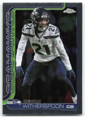Devon Witherspoon 2025 Topps Chrome Seattle Seahawks