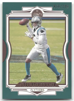 Teddy Bridgewater 2021 Panini Legacy Green #/100 Carolina Panthers