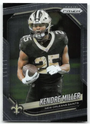 Kendre Miller 2025 Panini Prizm New Orleans Saints