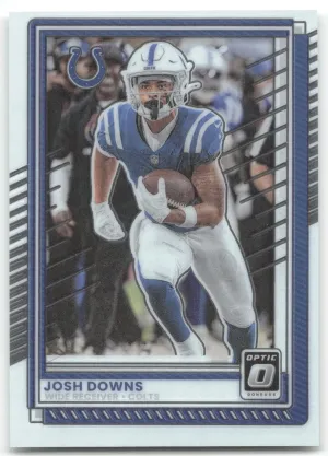 Josh Downs 2025 Donruss Optic Indianapolis Colts