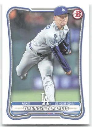 Yoshinobu Yamamoto 2026 Bowman Los Angeles Dodgers
