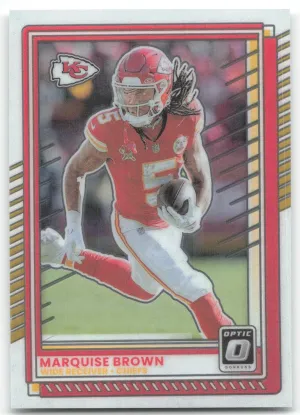 Marquise Brown 2025 Donruss Optic Kansas City Chiefs