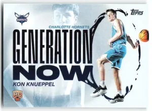 Kon Knueppel RC 2025-26 Topps Generation Now Hornets
