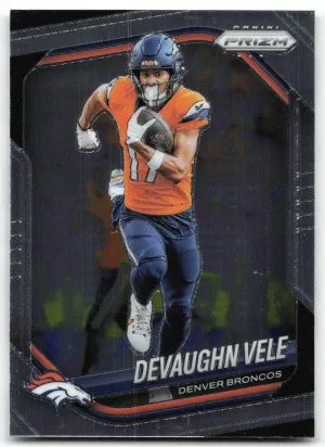 Devaughn Vele 2025 Panini Prizm Denver Broncos
