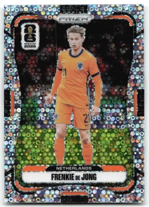 Frenkie de Jong 2026 Panini Prizm FIFA World Cup Disco Prizm Netherlands