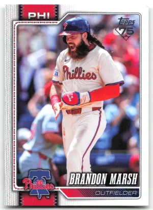 Brandon Marsh 2026 Topps Phillies