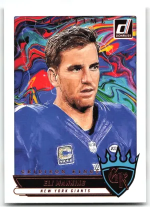 Eli Manning 2025 Donruss All-Time Gridiron Kings New York Giants