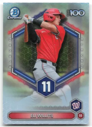Eli Willits 2026 Bowman Bowman Scouts' Top 100 Nationals