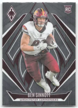 Ben Sinnott Rookie 2024 Panini Phoenix Washington Commanders