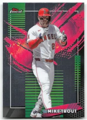 Mike Trout Rare 2026 Finest Los Angeles Angels